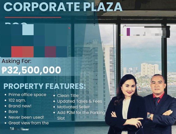 Ready For Occupancy Office Space For Sale in Park Triangle Corporate Plaza BGC