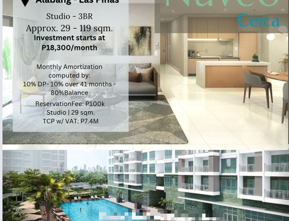 29.00 sqm Studio Condo For Sale in Las Pinas Metro Manila