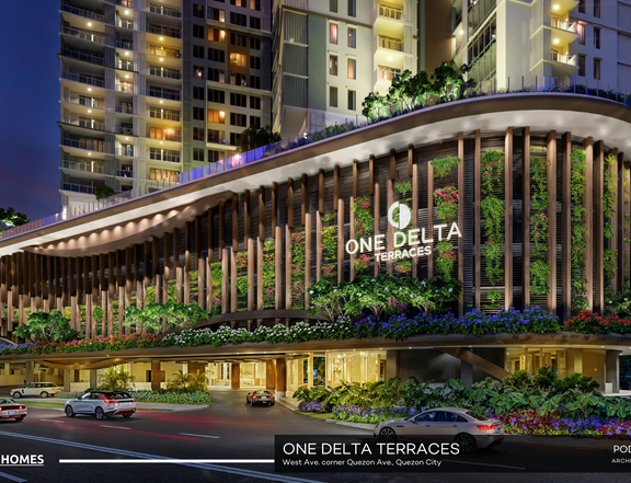 DMCI Homes 29.00 sqm 1-bedroom Condo for Sale in Quezon City One Delta Terraces