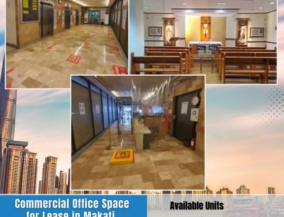 Commercial Space Office For Rent Lease 540 sqm 10TH FLR  in Makati