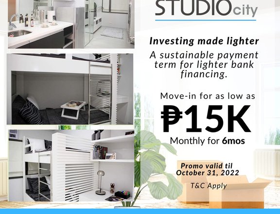 STUDIO CONDO IN ALABANG BERMONTHS PROMO RFO!!!