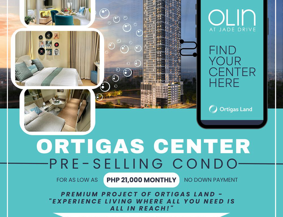 Discounted 25.00 sqm Studio Residential Condo For Sale in Ortigas Pasig