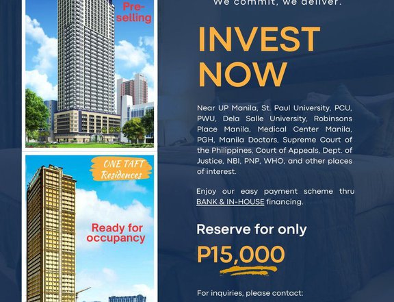 PRIME Location condo near Manila Universities