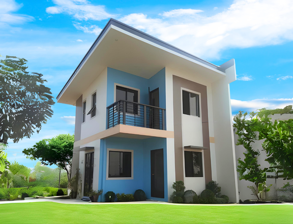 LOUISA W/Balcony  3-BR Single Attached House For Sale thru Pag-IBIG