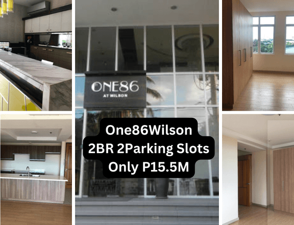 One86Wilson, San Juan City  2 BR and 2 Parking Slots