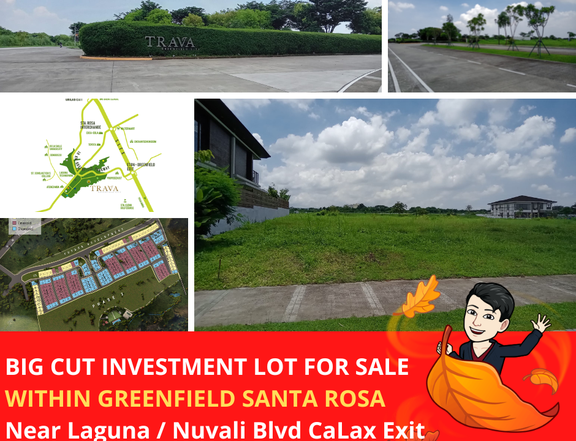 Big Cut Residential Lot For Sale in Santa Rosa Laguna