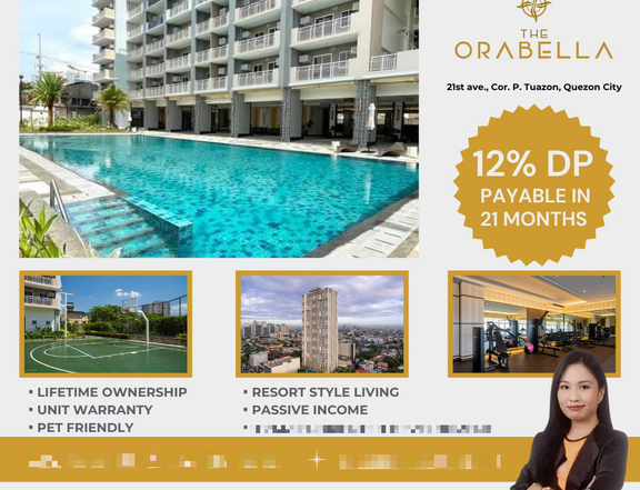 DMCI Condo for Sale in Quezon city near Gateway Mall Ready for occupancy The Orabella 2 Bedroom