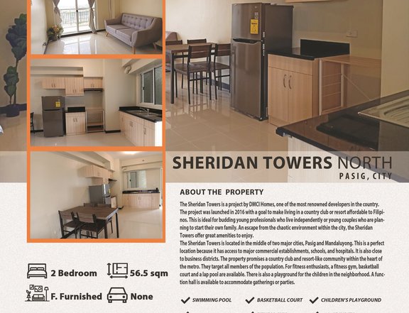 SHERIDAN TOWERS NORTH - 2BR FOR RENT