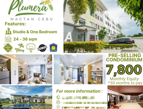 Discounted 24.00 sqm 1-bedroom Residential Condo For Sale thru Pag-IBIG in Mactan Lapu Lapu Cebu