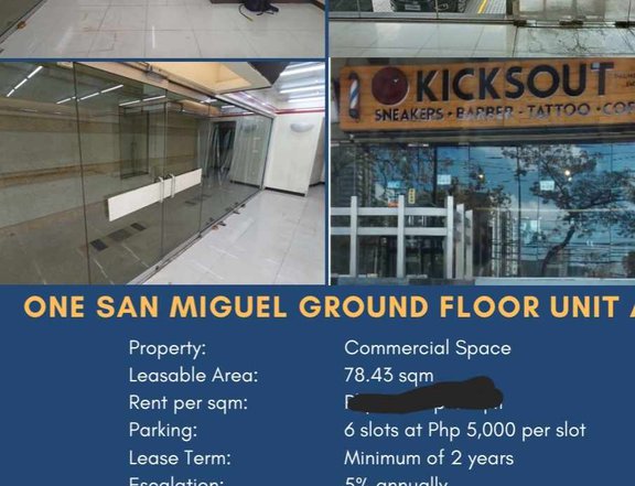 For Rent Commercial Ground Floor Ideal For Coffee Shop Ortigas