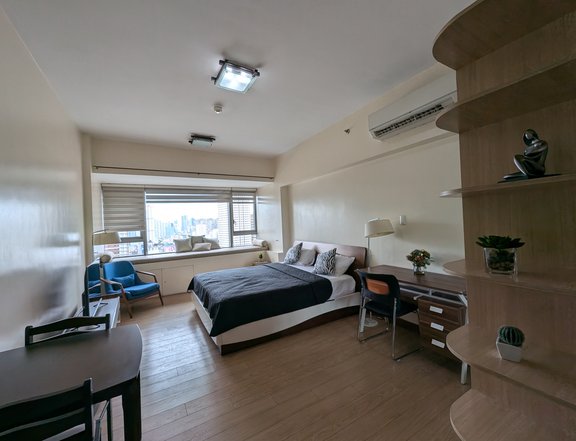 One Shangri-la Place Studio Type High-End Condo For Rent in Ortigas Mandaluyong Metro Manila