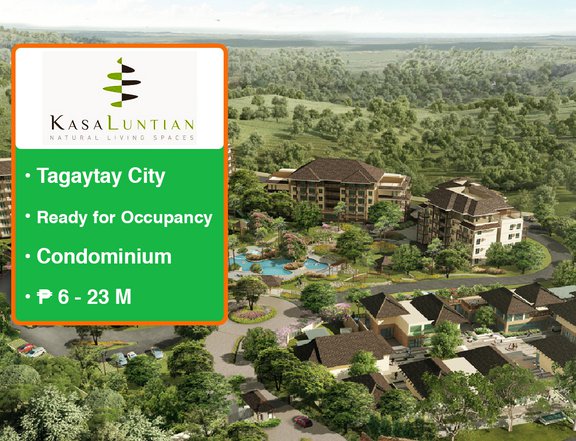 1 Bedroom Condo For Sale in Tagaytay City