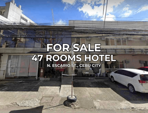 47 Rooms 2.5 Storey Hotel For Sale in Cebu City- Fully Operational