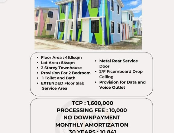 2-bedroom Duplex / Twin House For Sale in Teresa Rizal