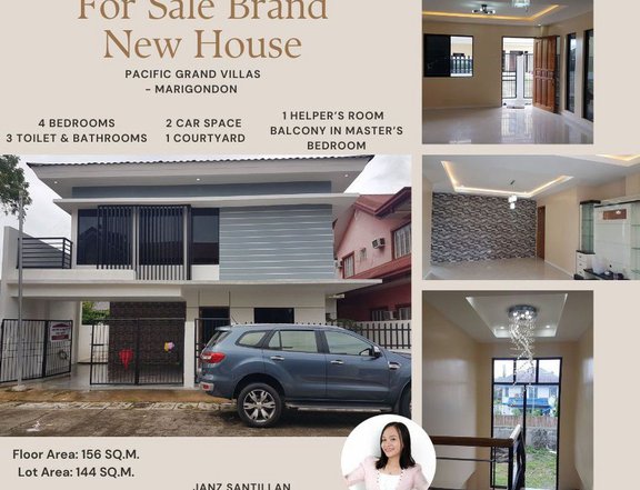 HOUSE AND LOT FOR SALE BRANDNEW HOUSE AND LOT IN PACIFIC GRAND VILLAS