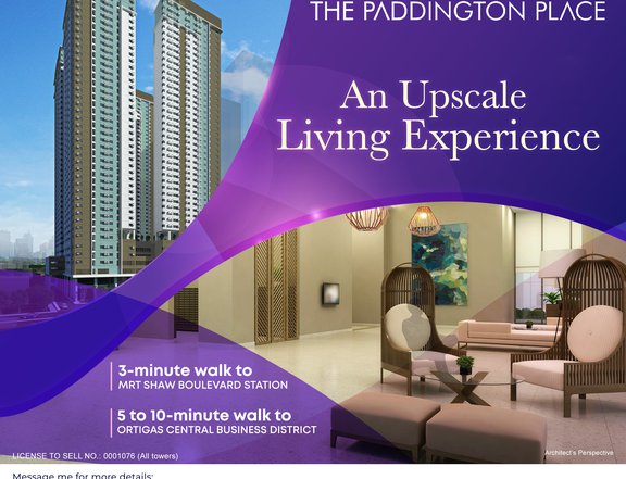 Paddington Place, Residential Condo For Sale in Mandaluyong