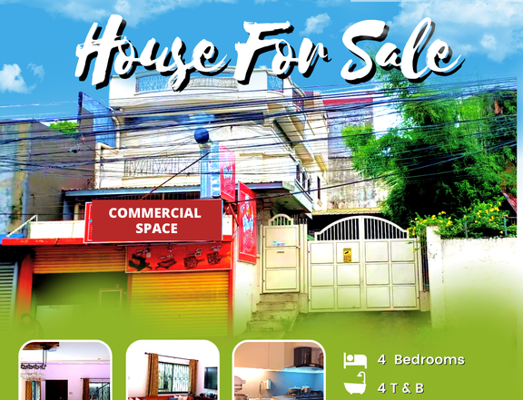 4 Bedrooms House for sale in Antipolo City (Pre-owned)