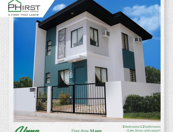 Discounted 2-bedroom Townhouse for Sale in Magalang, Pampanga through Bank Financing