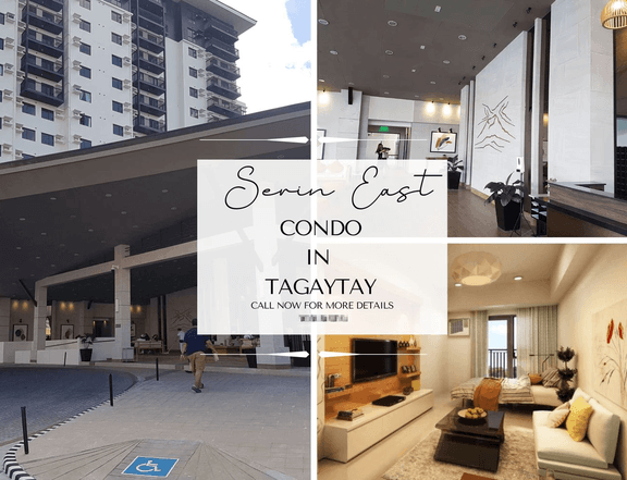 1 Bedroom Condo for sale in Serin Tagaytay for as low as 23k a Month