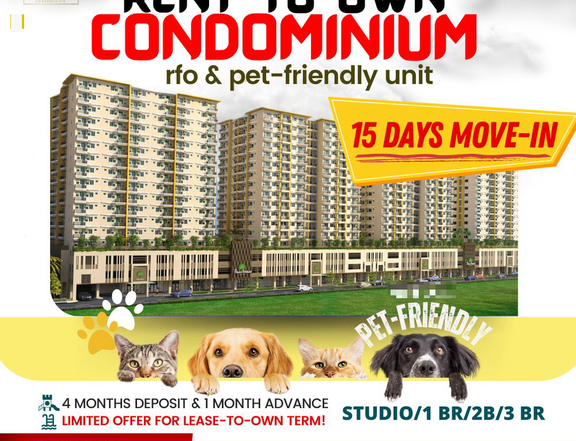 2 Bedroom condo for sale in Pasay - Pet-friendly