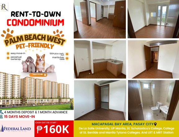 2-bedroom Residential Condo For Sale in Manila Bay Pasay