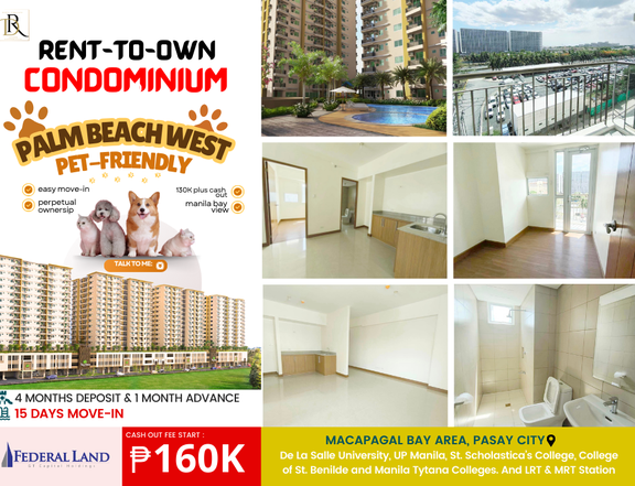 Ready For Occupancy 39.00 sqm 2-bedroom Residential Condo For Sale in Pasay