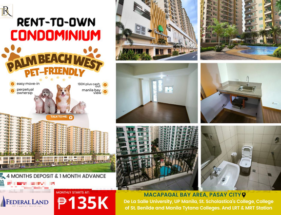 2 Bedroom condo for sale in Pasay near MRT and LRT Station