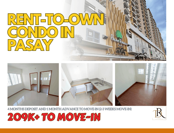 Rent to own 2 Bedroom condo for sale in Pasay near Mall of Asia