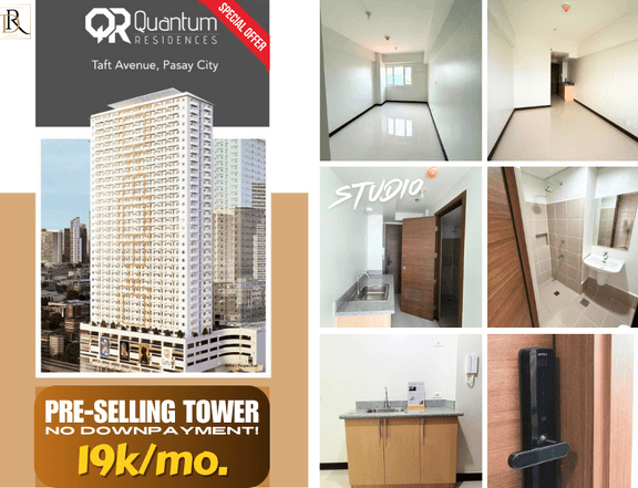 STUDIO With BALCONY FOR SALE IN QUANTUM RESIDENCES TAFT PASAY