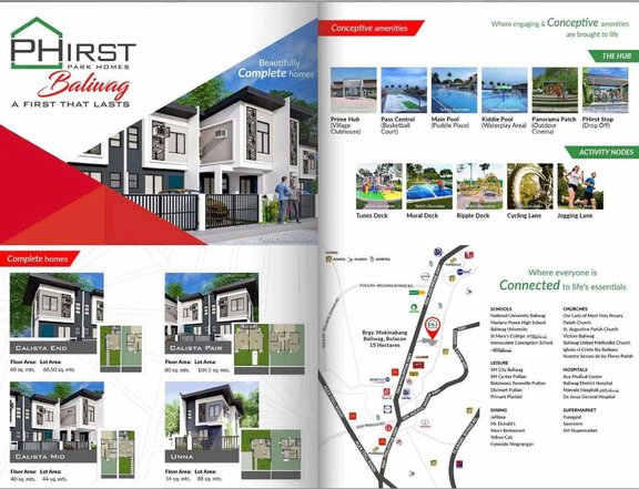 This PHIRST PARK Homes is connected to all life essentials.