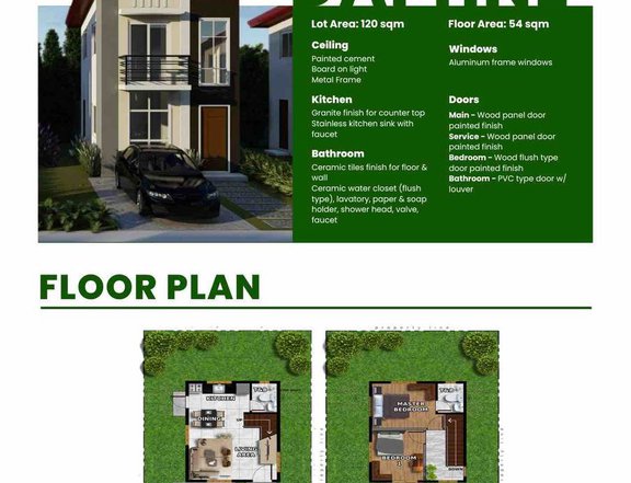 Pre-selling 2-bedroom Single Detached House For Sale thru Pag-IBIG