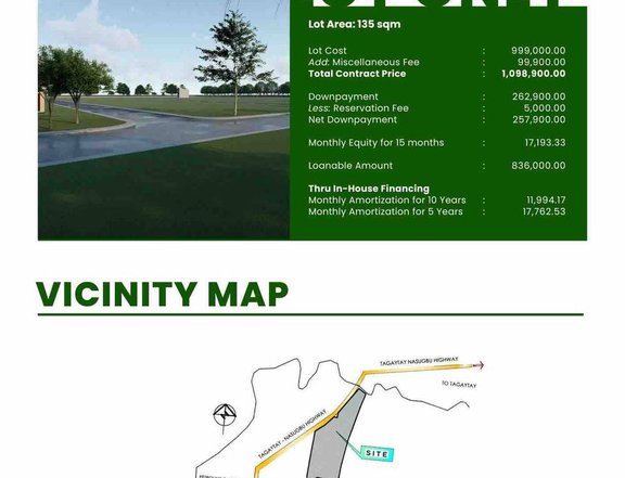 135 sqm Residential Lot For Sale in Tuy Batangas by RCD Royal Homes