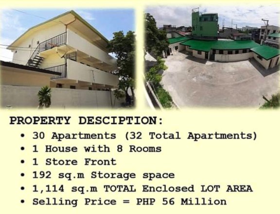 1,114 SQM LOT WITH WAREHOUSE IN PATEROS, METRO MANILA FOR SALE