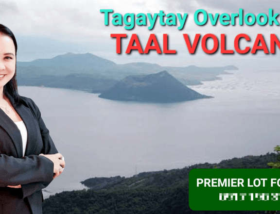 OVERLOOKING LOT FOR SALE IN TAGAYTAY