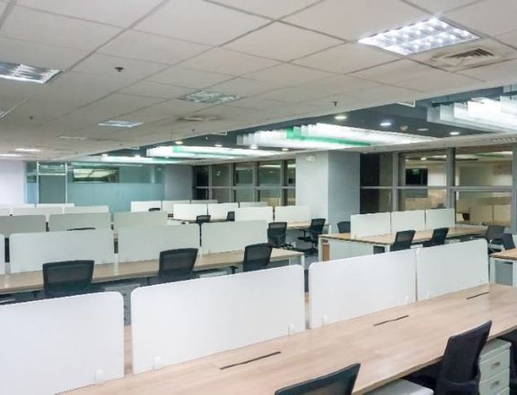 Fully Furnished Office Space Lease Rent Makati City 1100sqm