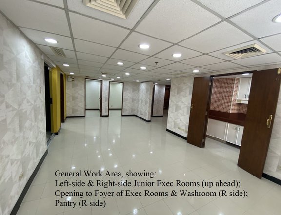 130 SQM OFFICE SPACE FOR LEASE IN LEGASPI VILLAGE, MAKATI CITY