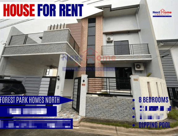 FOUR STOREY HOUSE FOR RENT IN FOREST PARK HOMES ANGELES CITY, PAMPANGA