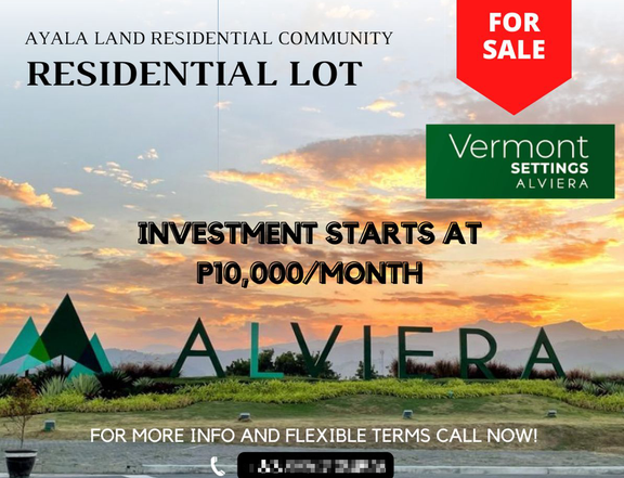 For Sale 150 sqm Residential lot in Alviera near Clark Airport Pampang