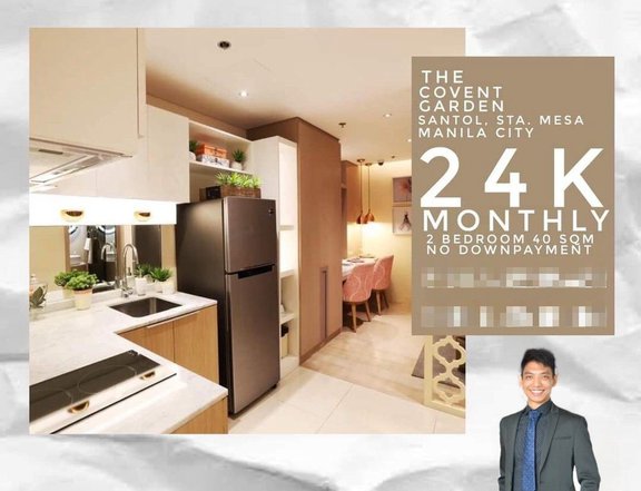 2BR 2BATHS 25K MONTHLY NO DP NEAR RFO STA. MESA MANILA