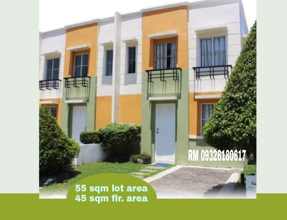 RFO  2  Bedrooms 2 Storey Townhomes in Cavite