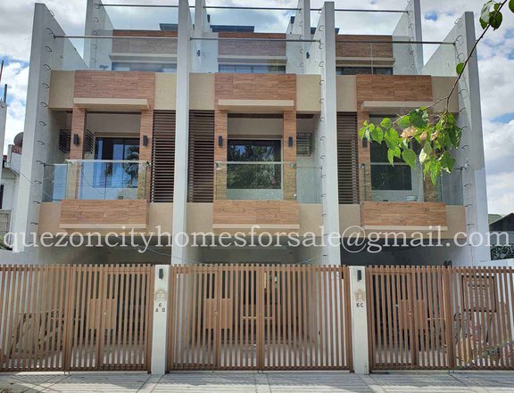 FOR RENT: BRAND NEW 3-STOREY TOWNHOUSE W/ SPACIOUS ROOF DECK IN UP QC
