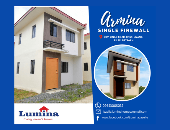 3-BR Armina Single Firewall for Sale | Lumina Pilar, Bataan