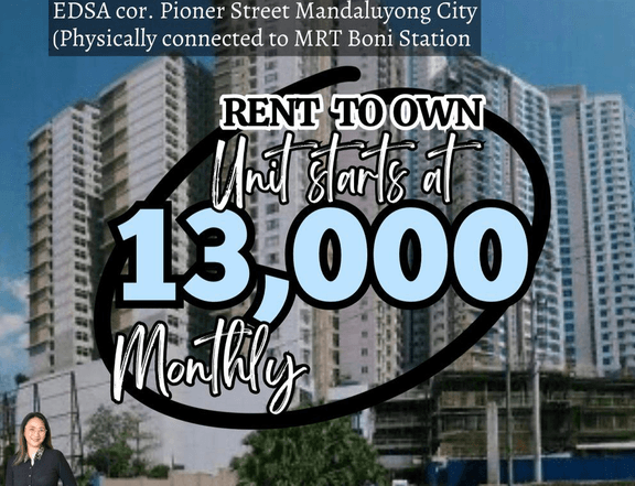 22.00 sqm 13k Monthly Condo For Sale in Pioneer Mandaluyong