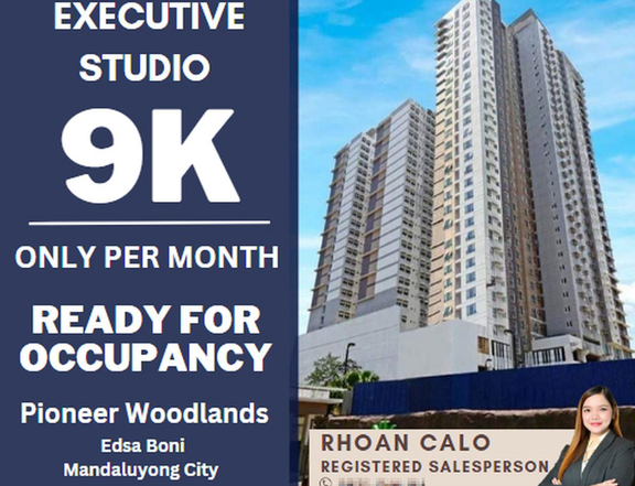 RFO Condo Studio Ortigas RUSH MOVE IN No DP RENT To OWN Mandaluyong