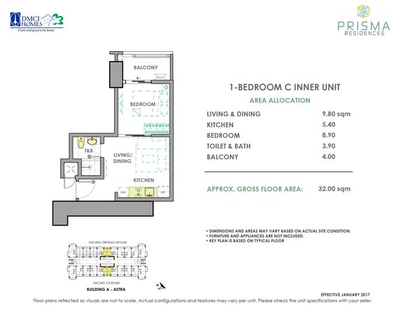 5% DP in 8 mos. PROMO Prisma Residences Condo in Pasig Blvd. corner C5