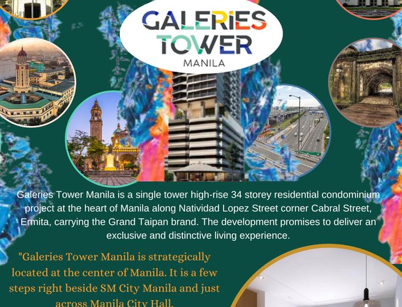 Galeries Tower Manila beside SM City Manila