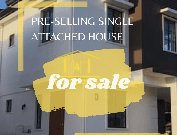 PRE-SELLING SINGLE ATTACHED HOUSE AND LOT FOR SALE IN BINANGONAN RIZAL