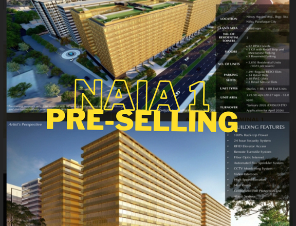 Pre Selling 1BR 2BR Condo Airport PARANAQUE Residential Offices SMDC