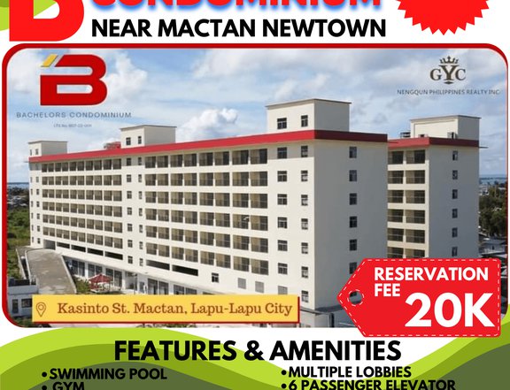 RENT TO OWN CONDO READY FOR OCCUPANCY NEAR MACTAN NEW TOWN
