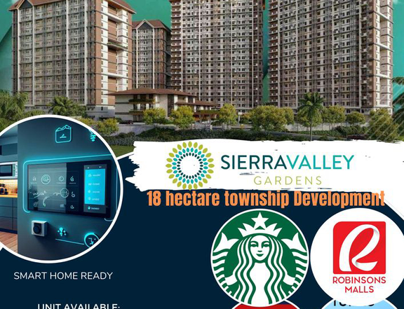 Pre-Selling Condo in Sierra Valley cainta rizal